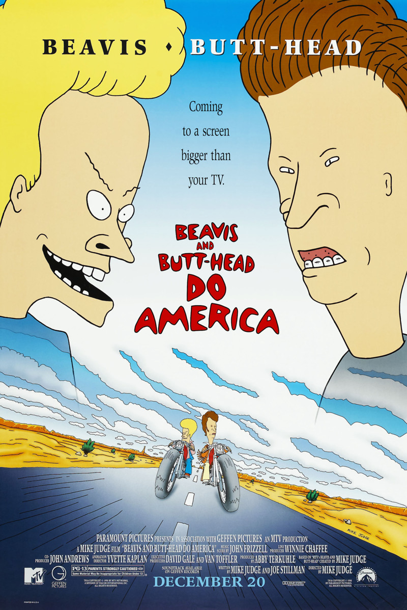 Beavis and Butthead Do America